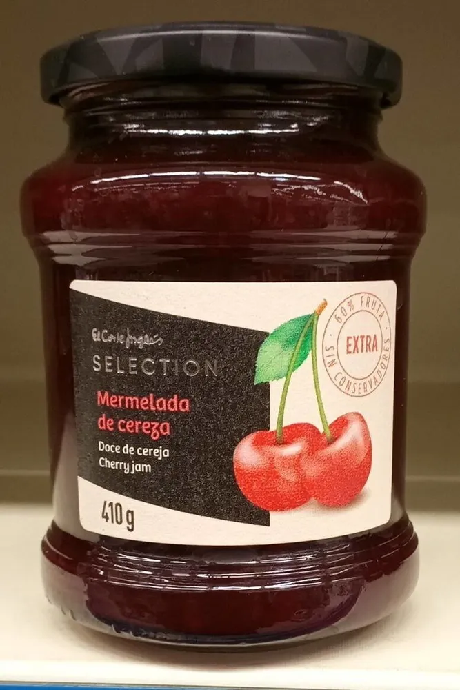 Mermelada de cerezas