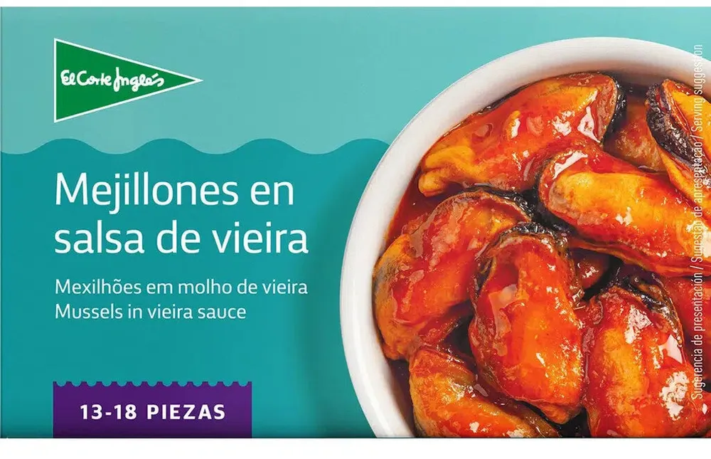 Mejillones en salsa de vieira