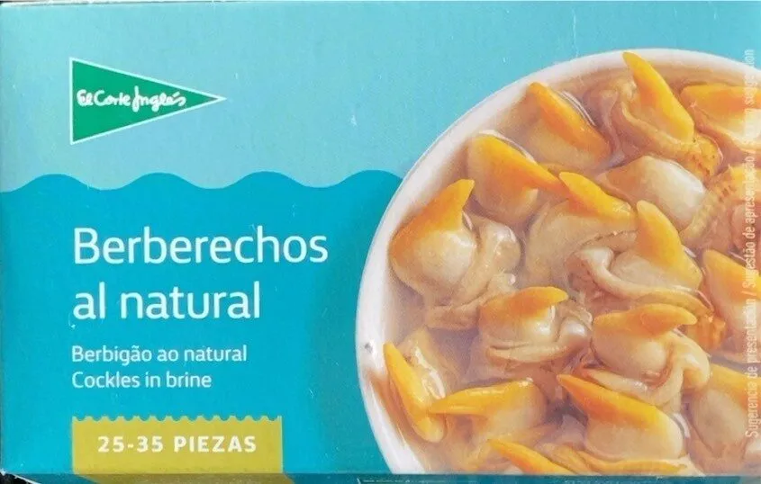 Berberechos al natural