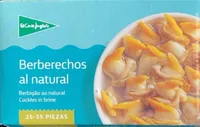 Berberechos al natural