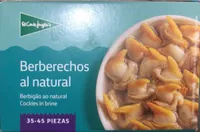 Berberechos al natural