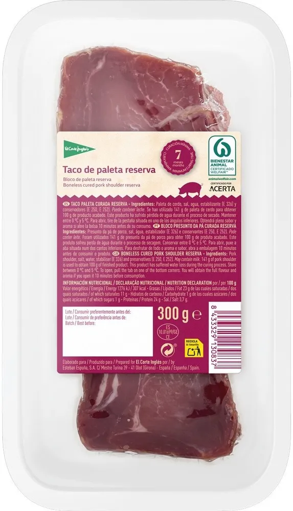 Taco De Paleta Reserva