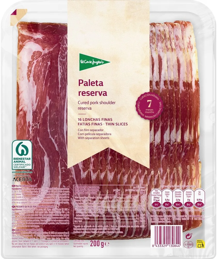 Paleta reserva
