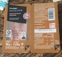 ACintas de bacon ahumado
