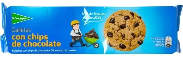 Galletas con chips de chocolate