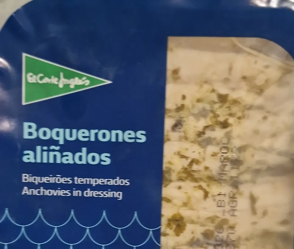 Boquerones aliñados