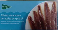 Filetes de anchoa en aceite de girasol