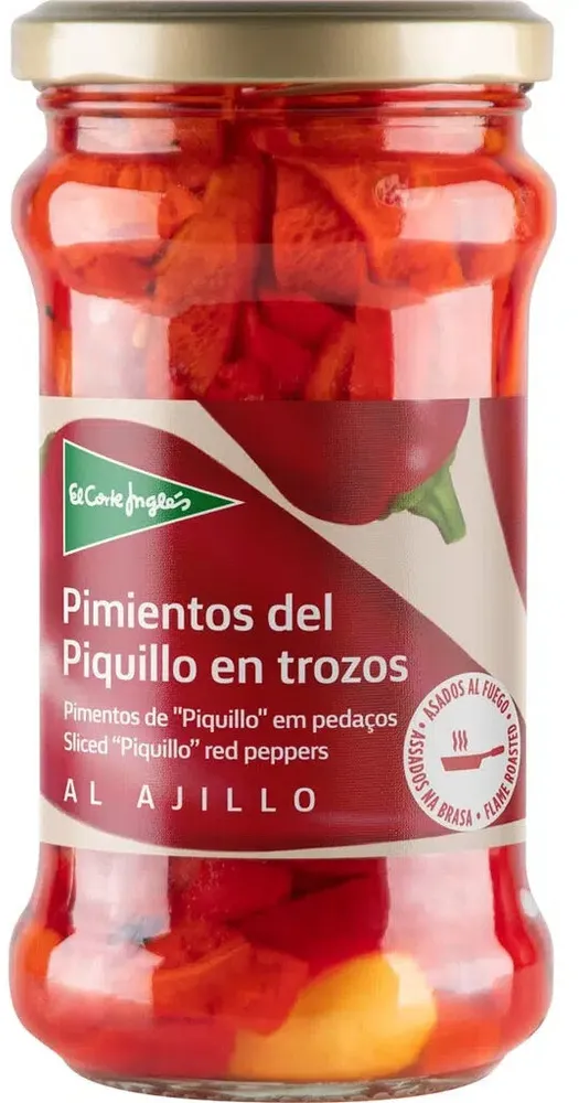 Pimientos del piquillo en trozos
