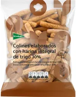Colines elaborados con harina integral de trigo 30%