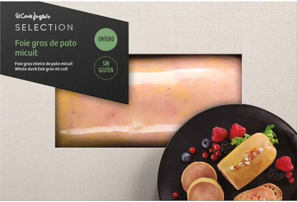 Foie gras de pato micuit