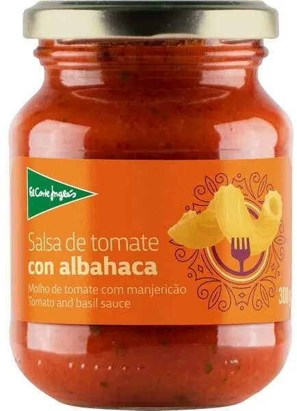 Salsa tomate con albahaca