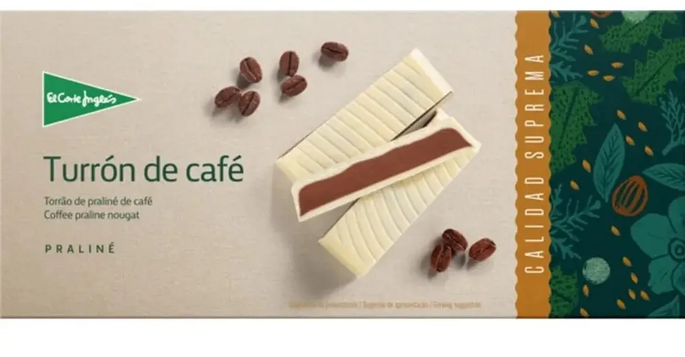 Turrón de café- Praliné