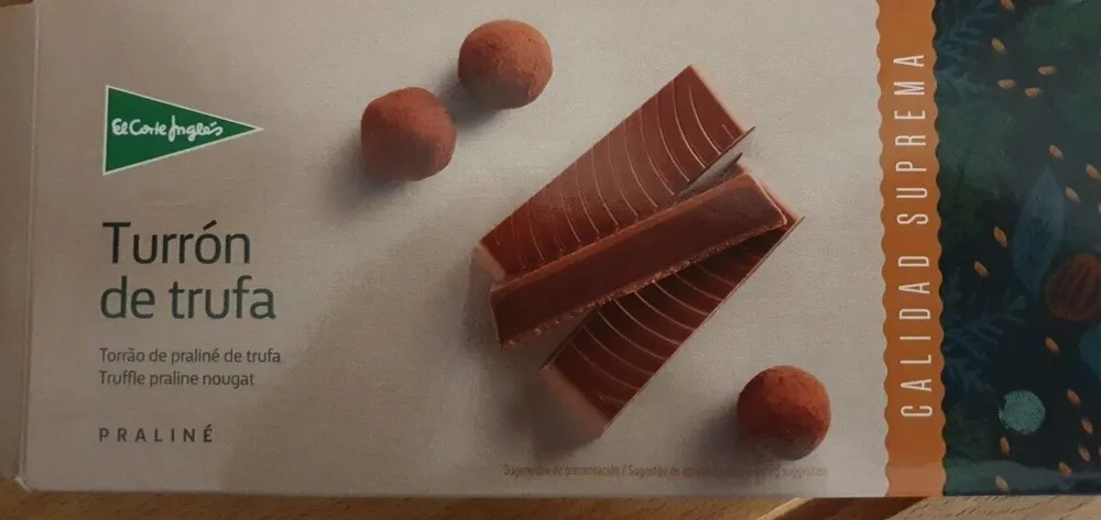Turrón trufa