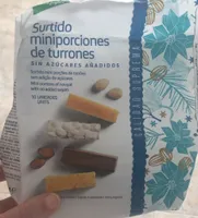 Surtido mimiporciones de turrones