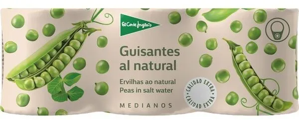 Guisantes natural