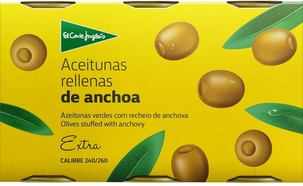 Aceitunas rellenas de anchoa
