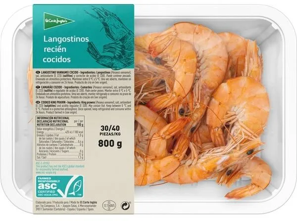 Lasgostinos recién cocidos