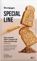 Pan tostado integral dextrinado