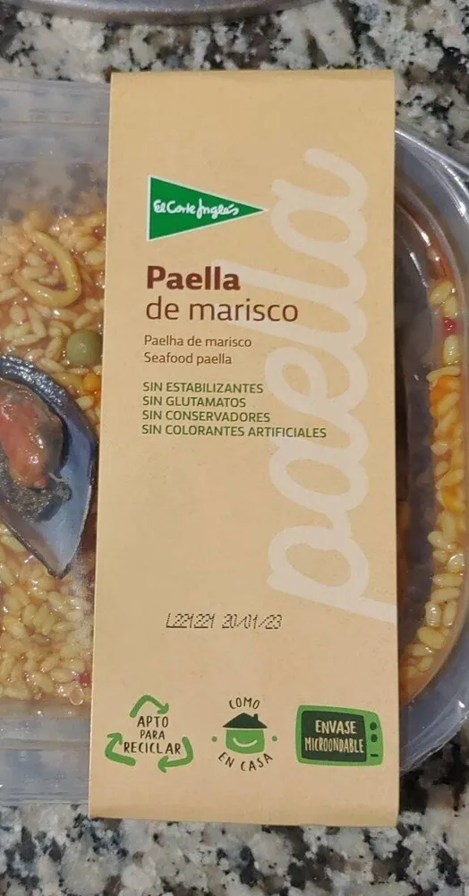 Paella de marisco