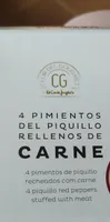 Pimientos del Paquillo rellenos de carne