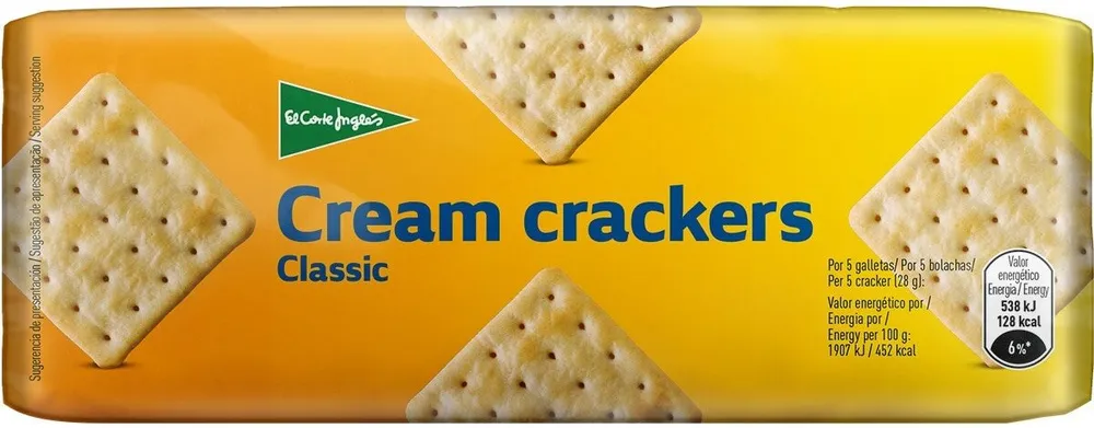 Cream crackers