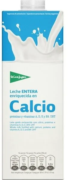 Leche Entera Calcio