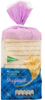 Pan de molde sin corteza