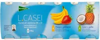 L casei sabores 6 fresa-plátano 6 coco-piña