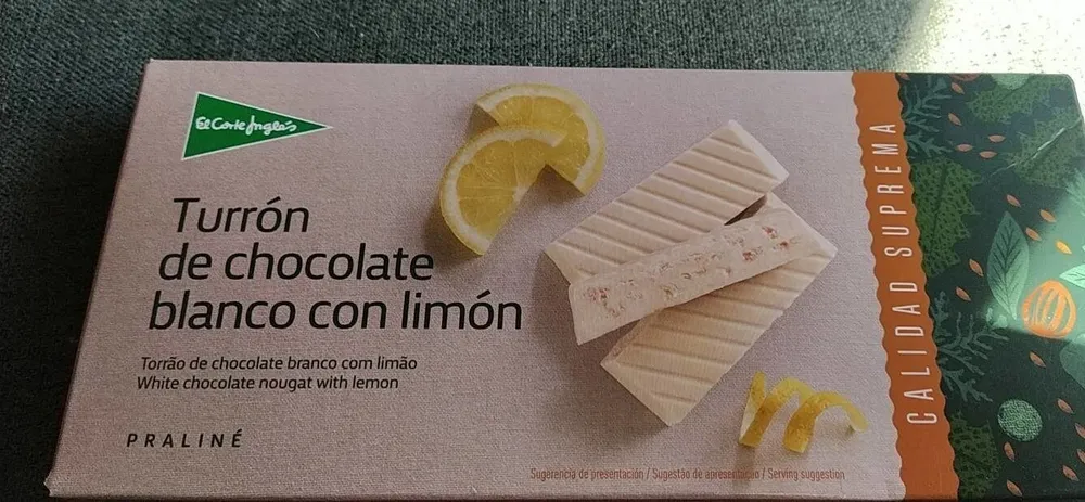 Turrón de limon