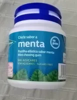 Chicle sabor menta