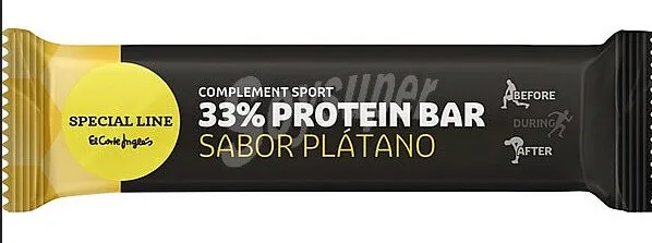 33% Protein Bar sabor plátano