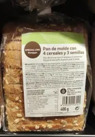 Pan de molde con 4 cereales y 3 semillas