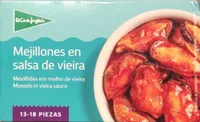 Mejillones en salsa de vieira