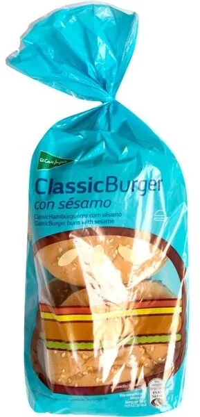 Burger con sésamo