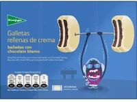 Galletas rellenas de crema