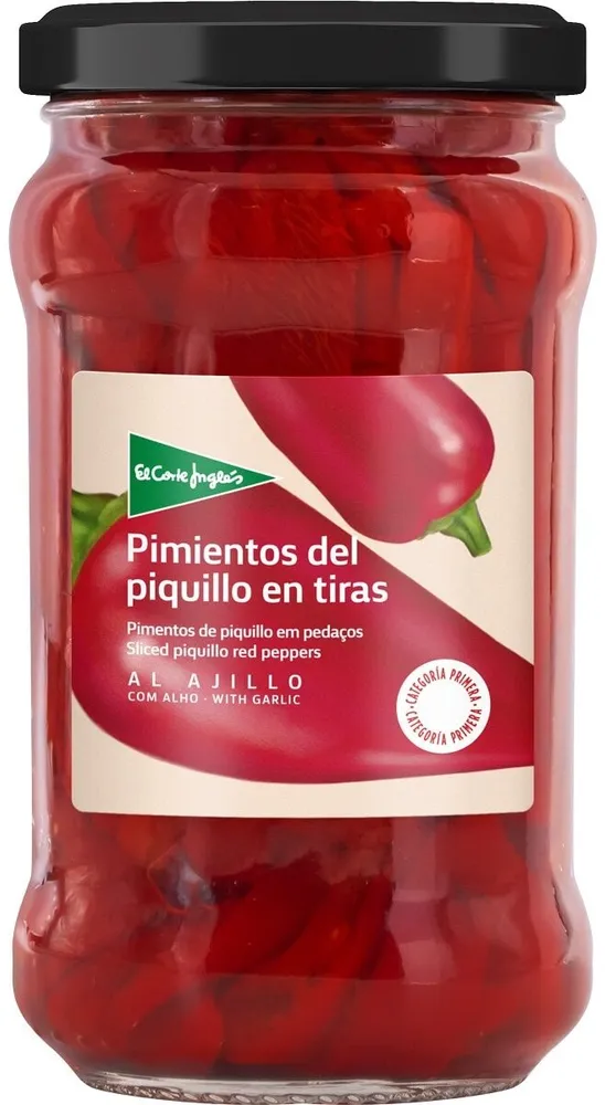 Pimientos del piquillo a tiras