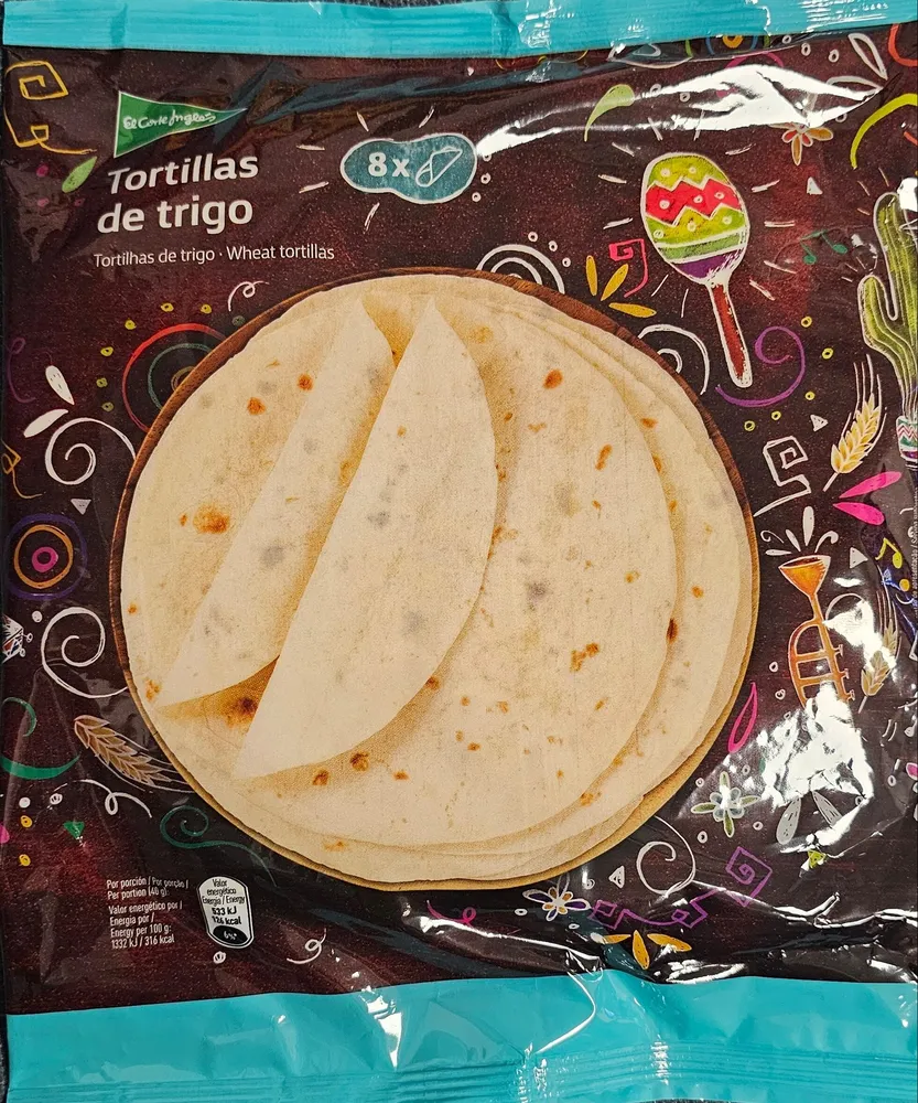 Tortillas de trigo