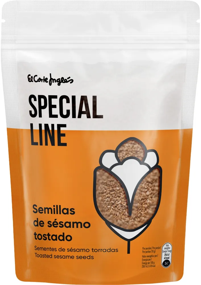 Semillas de sésamo tostado