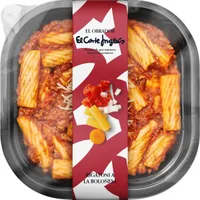 Rigatoni a la Boloñesa
