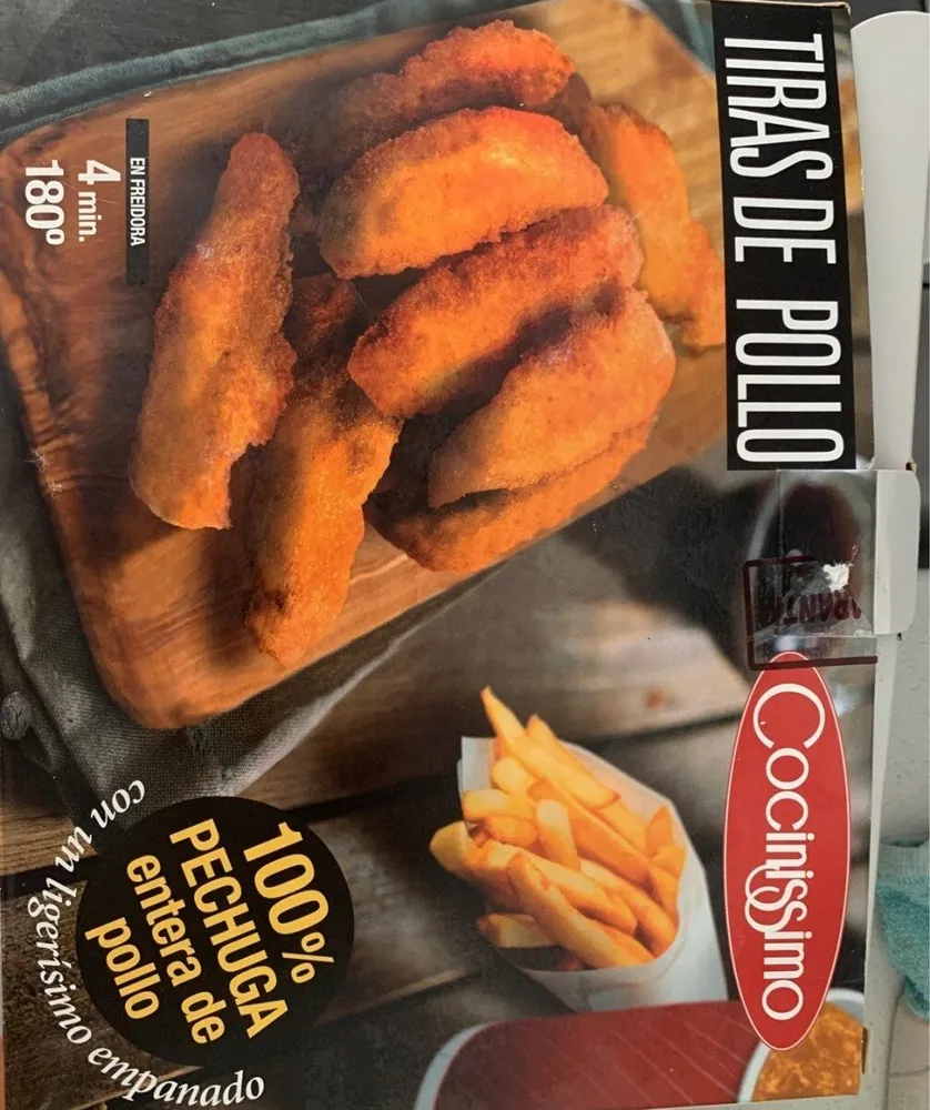 Tiras de pollo