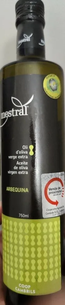 Mestral aceite de oliva virgen