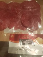 Salami chiffonade