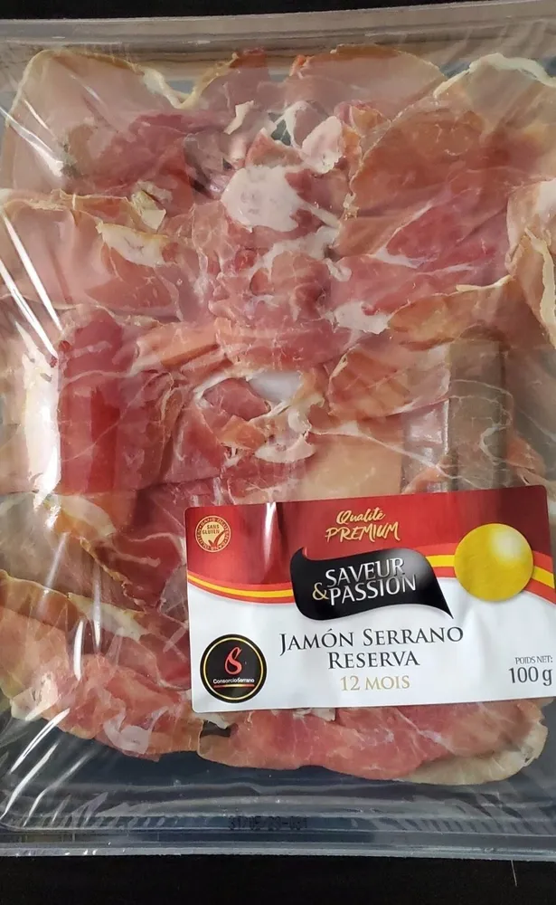 Jambon serrano Reserva 12 mois