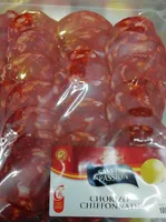 Chorizo chiffonnade