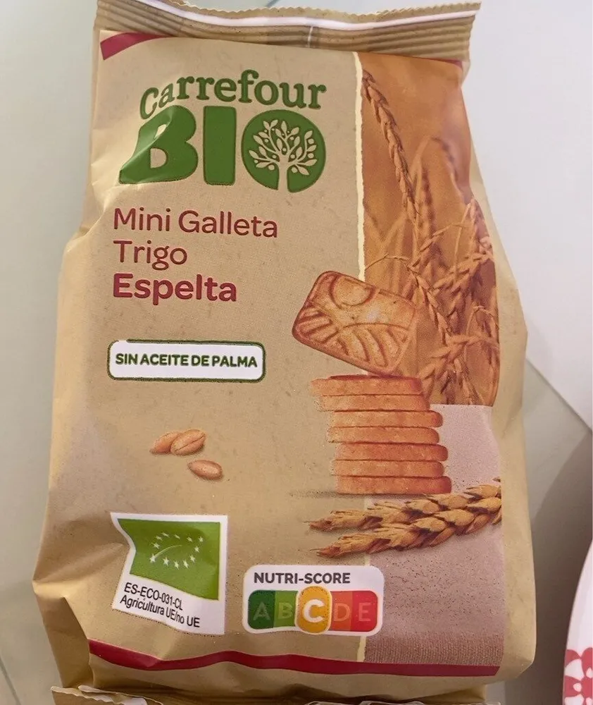 Mini galleta Trigo Espelta