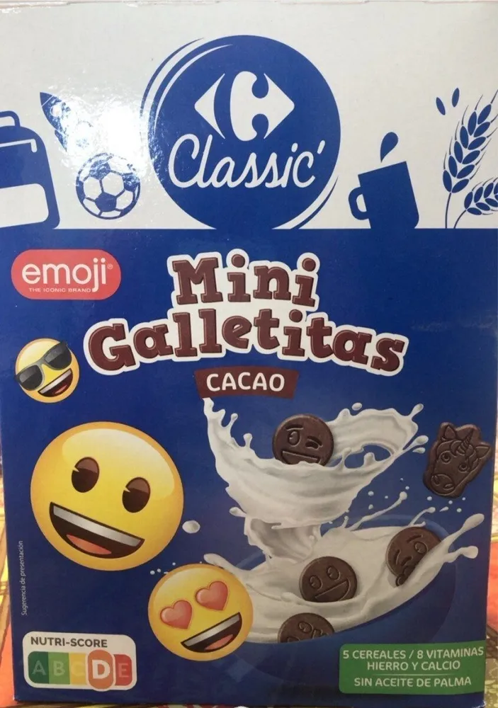 Mini galletitas cacao