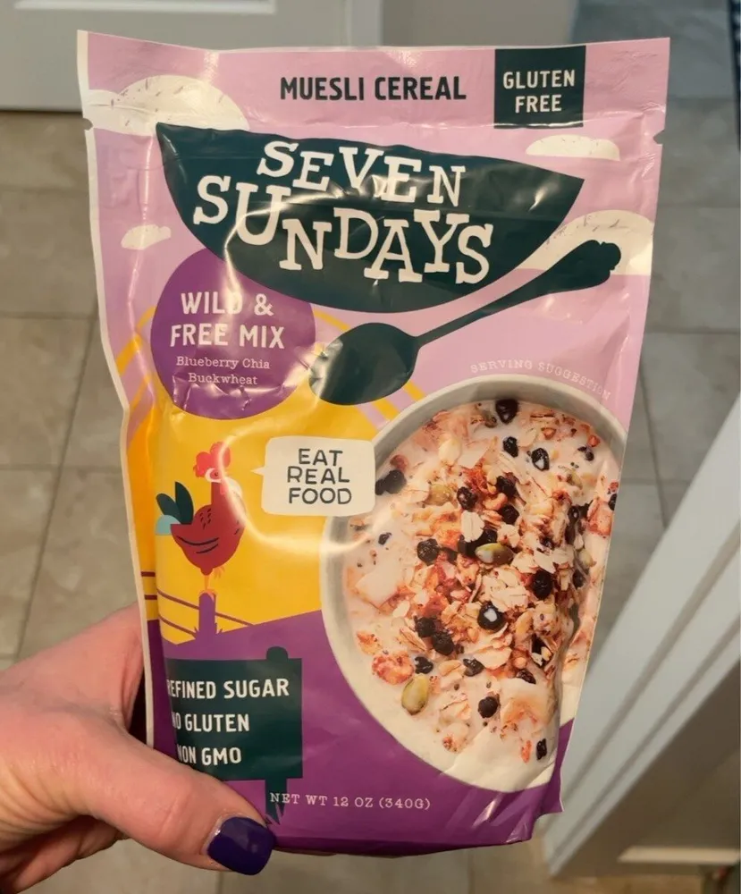 Muesli cereal wild & free mix