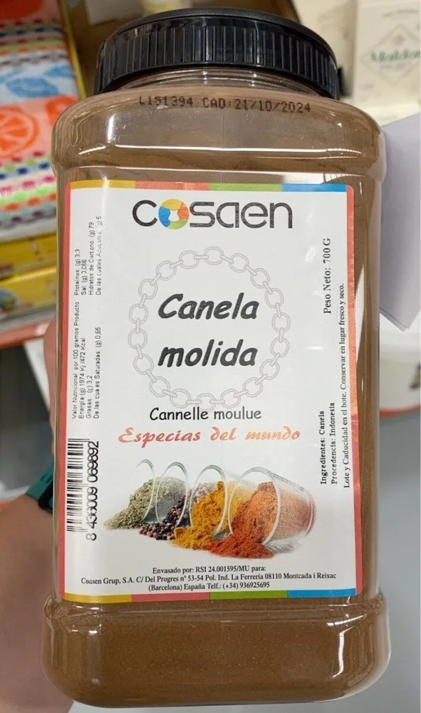 canela molida