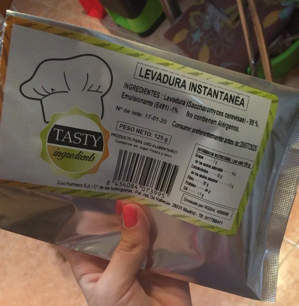 Levadura instantanea