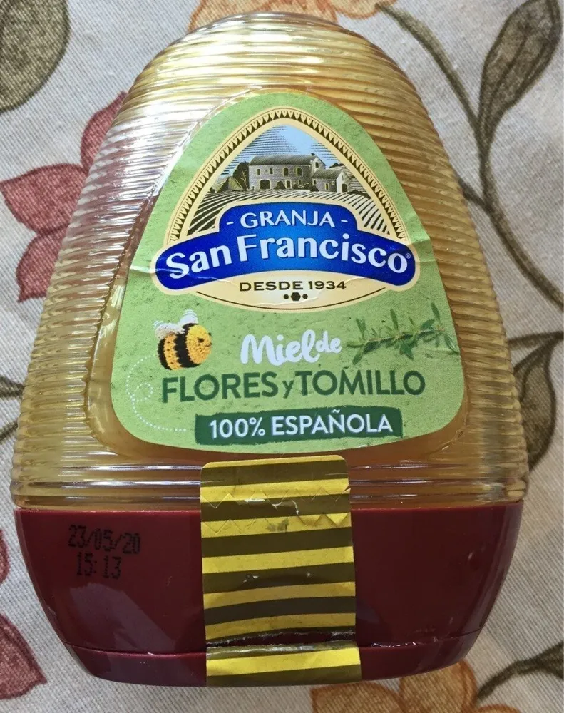 Miel de flores y tomillo